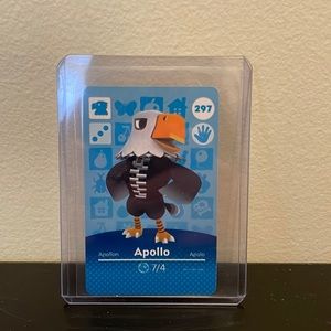 Animal Crossing Apollo Amiibo Card
